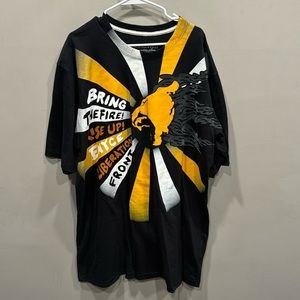 Enyce Black and Yellow Graphic Tee